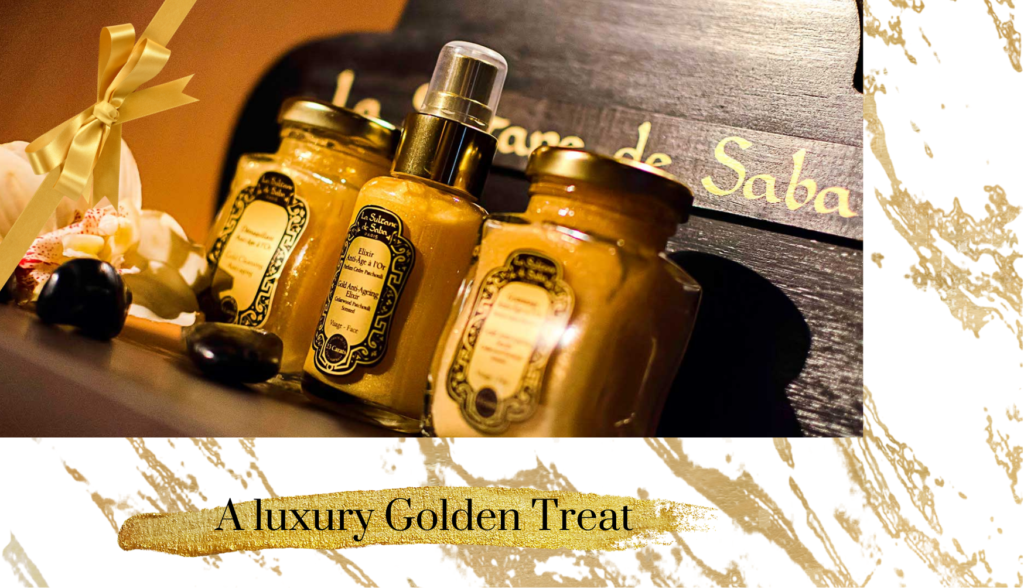 Image of luxury lotions, gift set