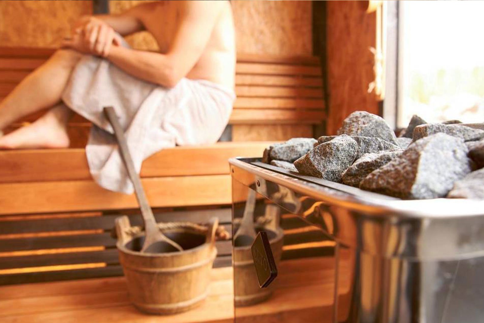 sauna time