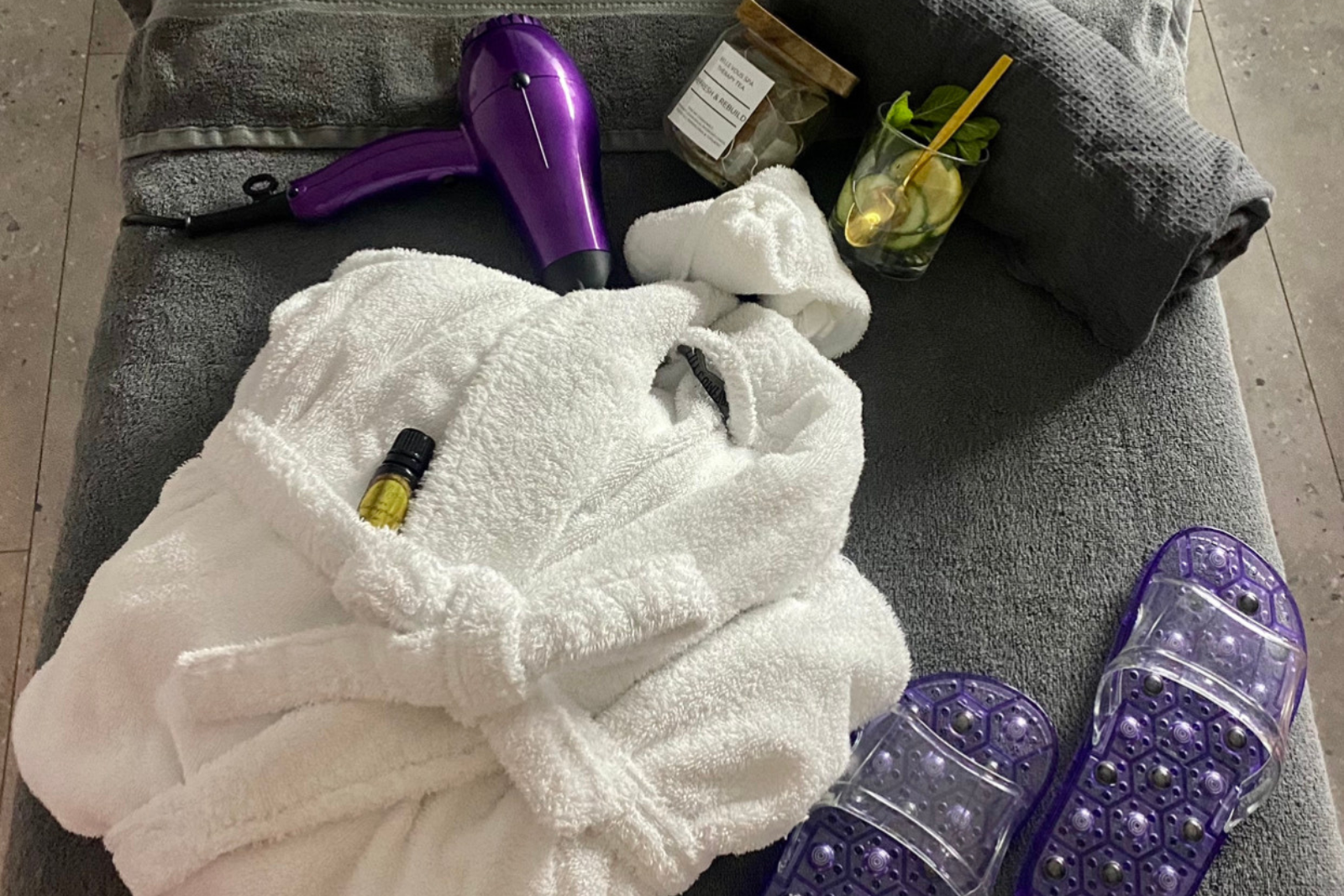 Mini spa treatments