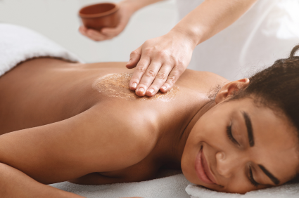 body scrub massage