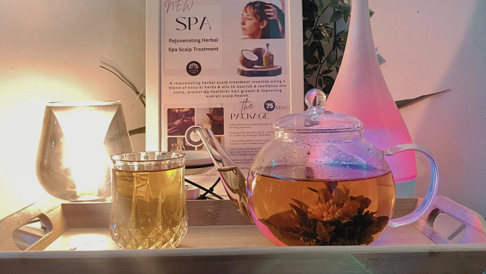 Rejuvenating Herbal Spa Scalp Treatment