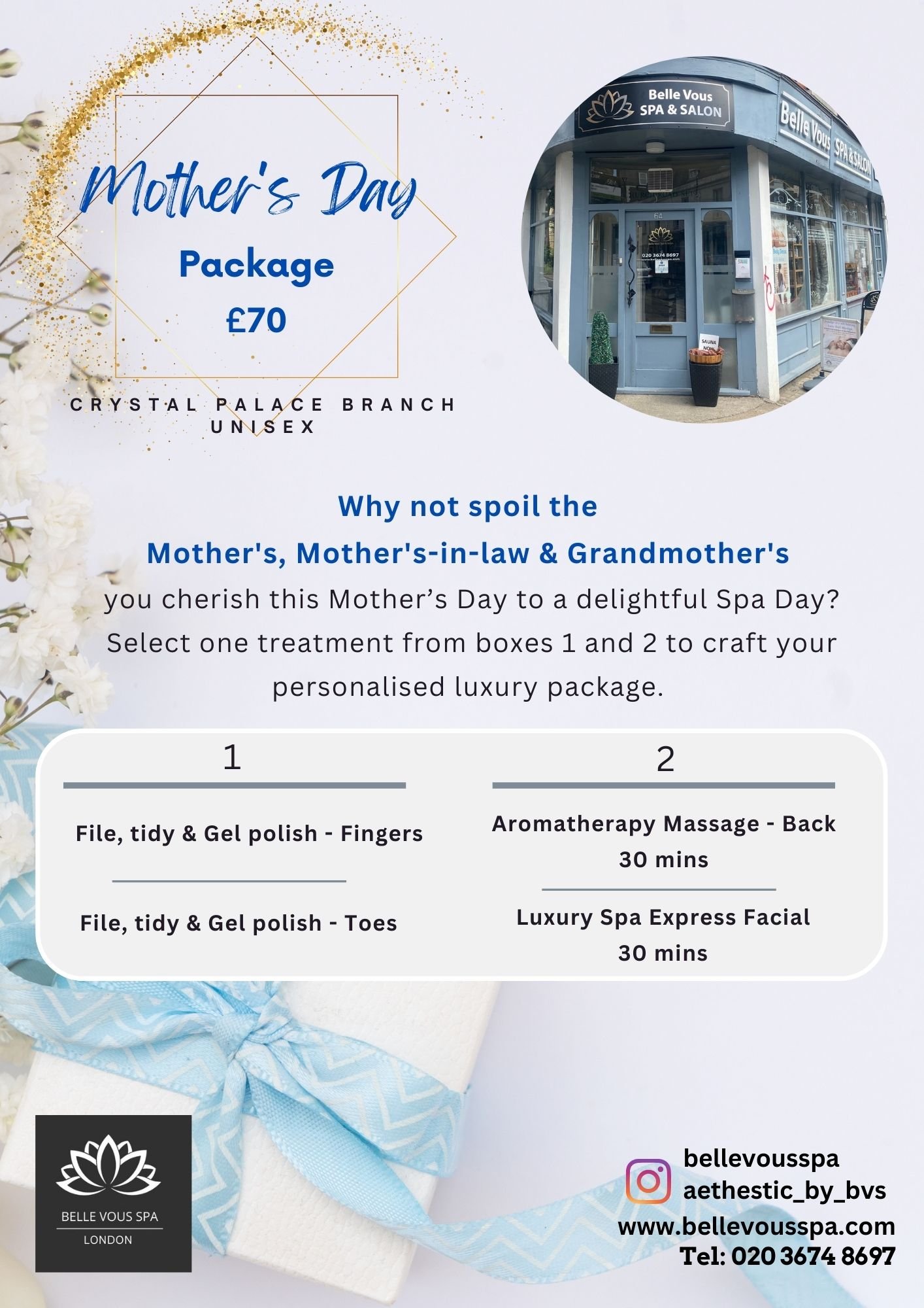 mothers day offers